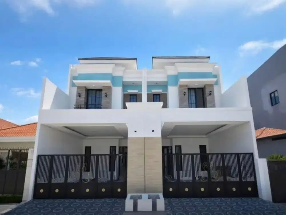 Rumah Babatan Pantai New Gress Minimalis Strategis Hadap Selatan