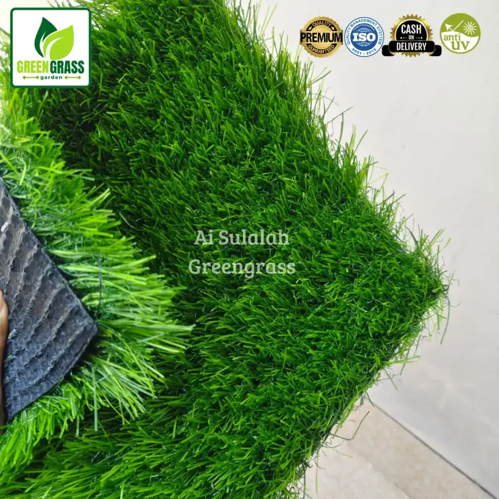 Rumput Sintetis untuk taman, cafe, lapangan, dll
