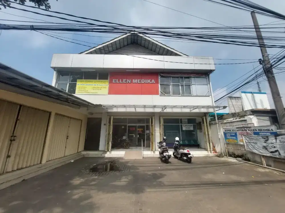 Di Jual Tanah Dan Bangunan Pinggir Jalan Raya Utama Kota Cimahi