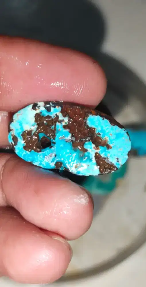 Batu pirus motif lillah