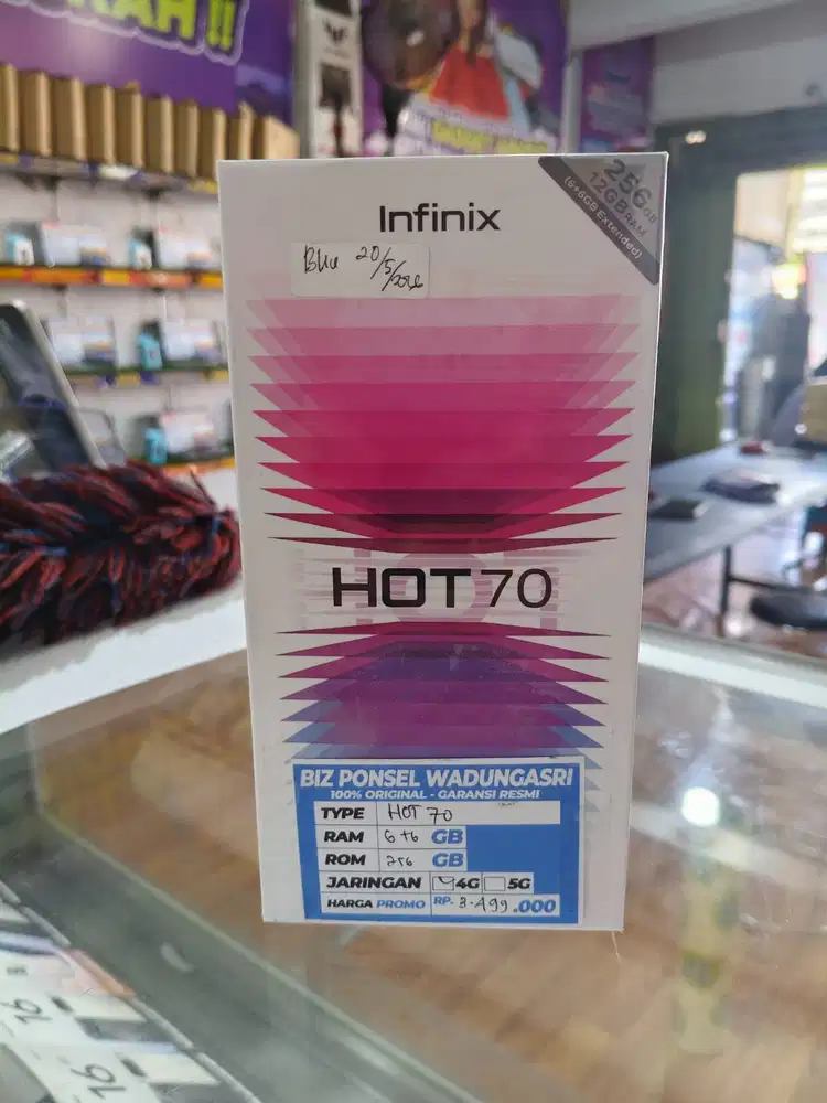 Hp infinix Hot 70 6+6/256 GB