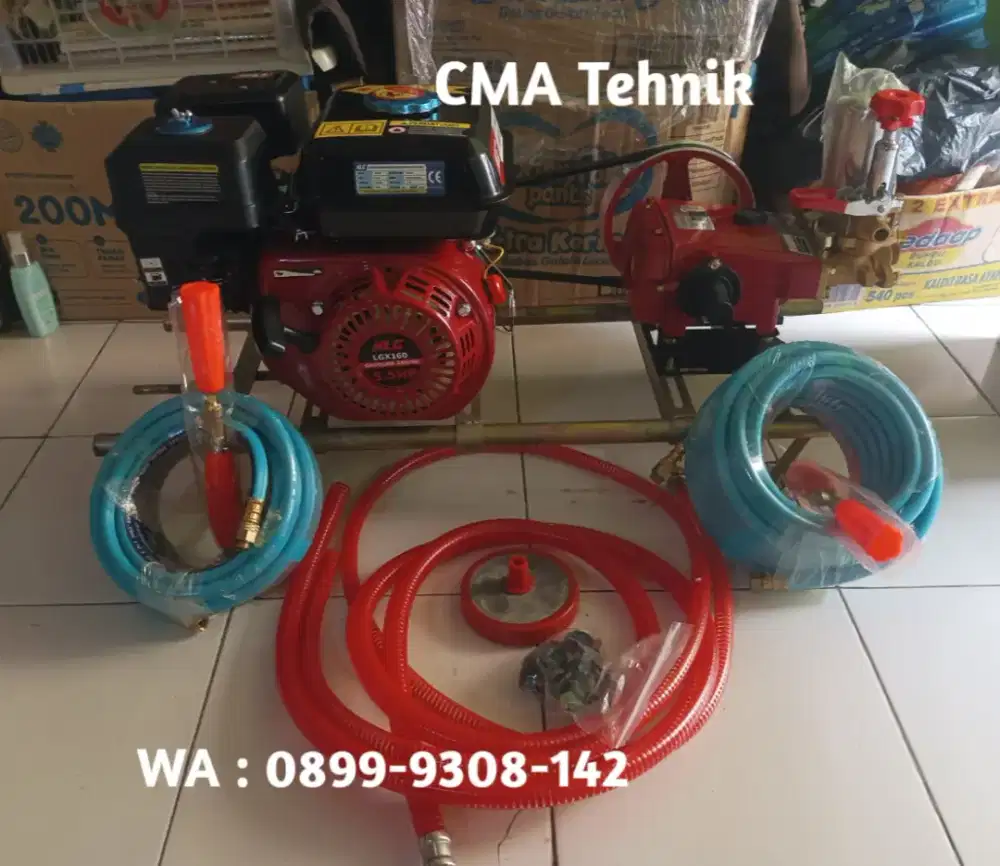 Mesin / Alat Steam Bensin CX 160, Paket Usaha Cucian Motor