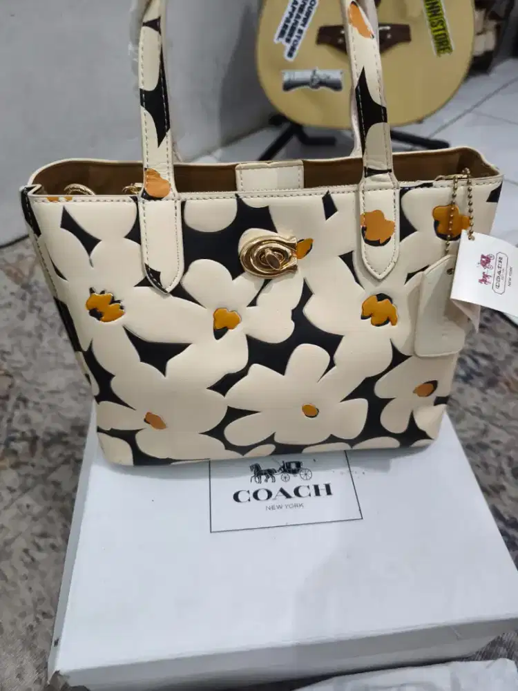 Sling Bag Coach Floral Print