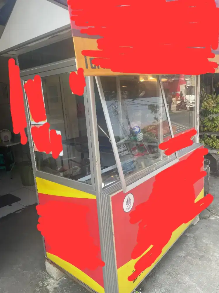Jual BU Gerobak Ex Fried Chicken