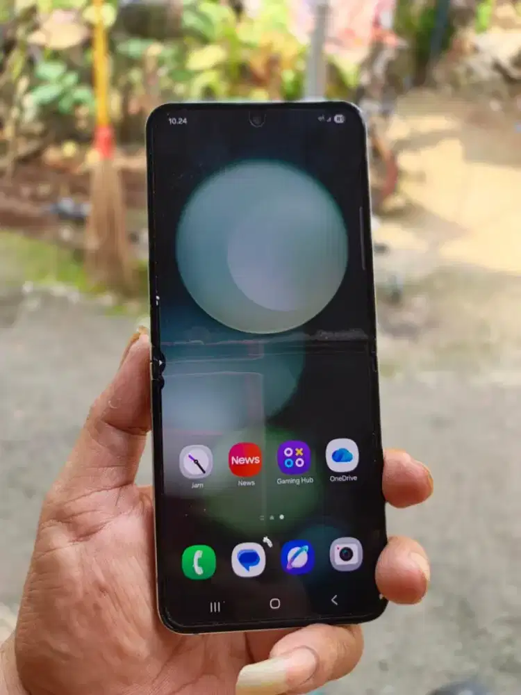 Flip 5 8/256 sein minus lcd tompel kecil sentuhan aman lcd luar delay