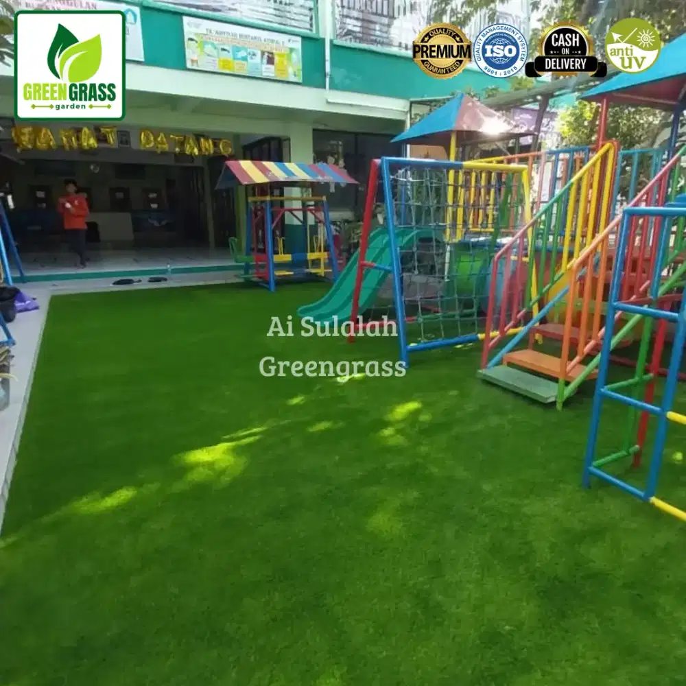 Rumput Sintetis & Drainage Cell Awet & Murah