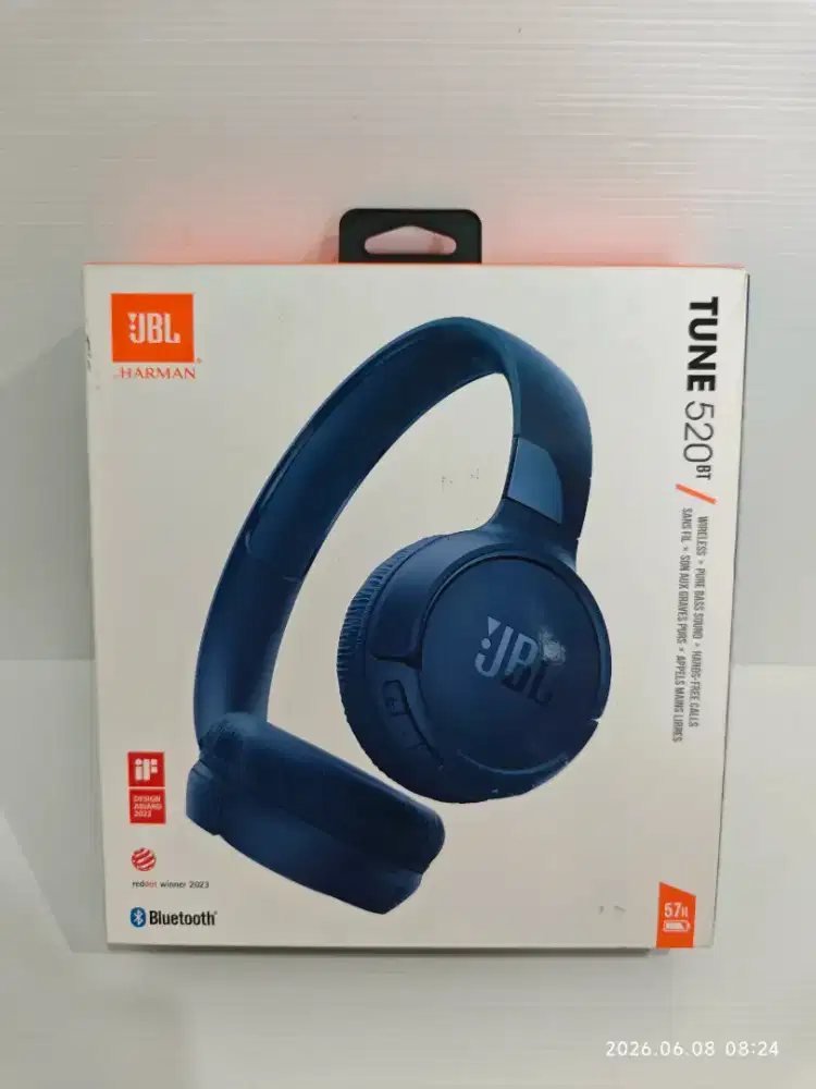 Headphone JBL Tune 520btby Harman Newsegel Resmi