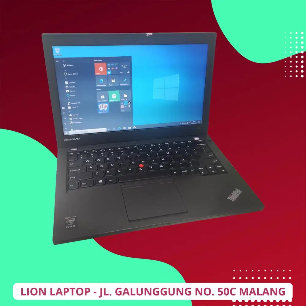 RAM 8GB SSD 256GB Core i5 Murah Lenovo Thinkpad X240 [08|06]