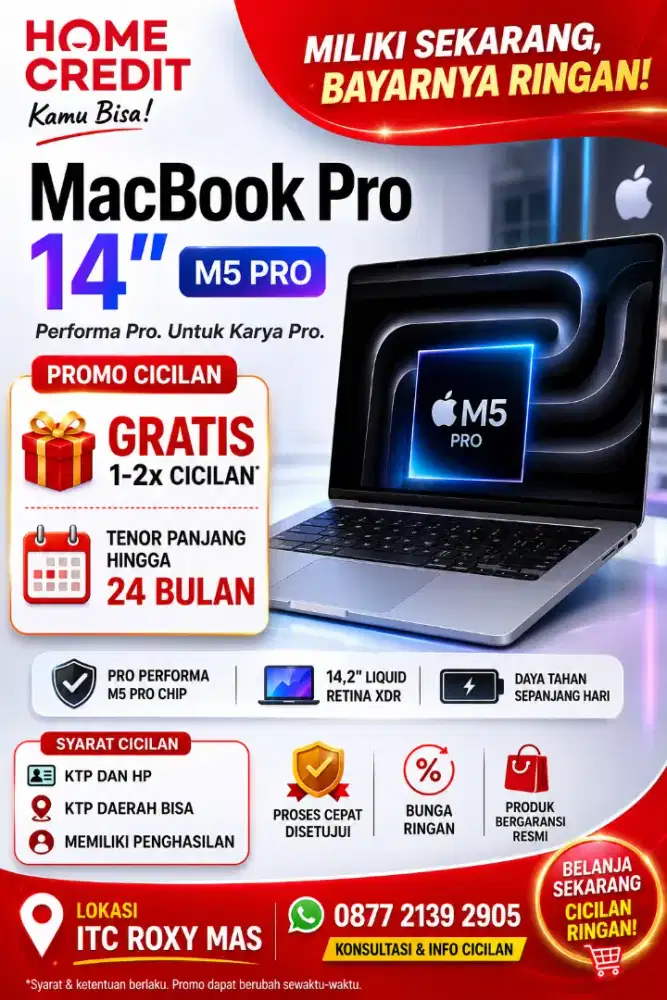 Promo cicilan macbook pro