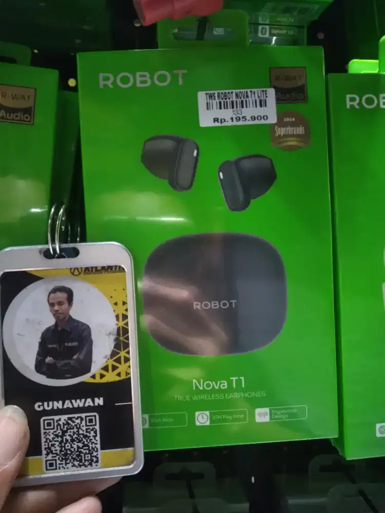 Headset BT ROBOT NOVA T1 Lite ATLANTIS DAHSYAT