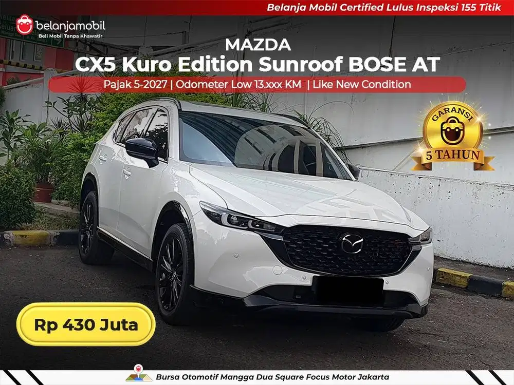 [ LOW KM 13RB ] Mazda CX5 CX 5 CX-5 Kuro Edition Sunroof 2023/2024