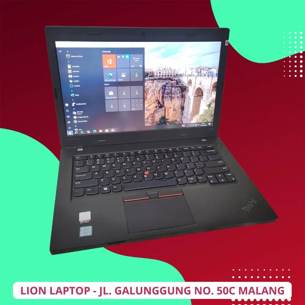 RAM 8GB Core i5 SSD Murah Lenovo Thinkpad L470 [08|06]