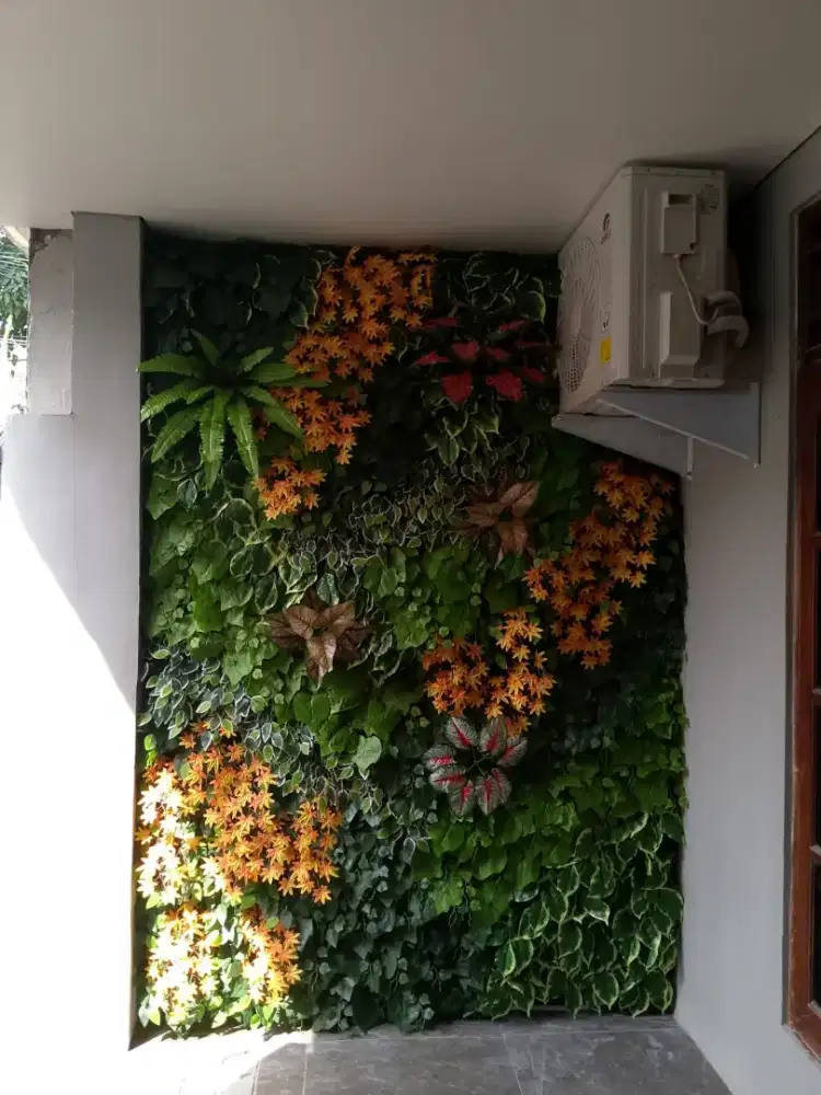 Tamqn Vertical Garden Sintetis Green
