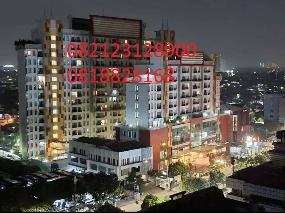 Jual Jauh dibawah NJOP Apartemen Gardenia Boulevard 2 BR 55m2, SHM,Lux