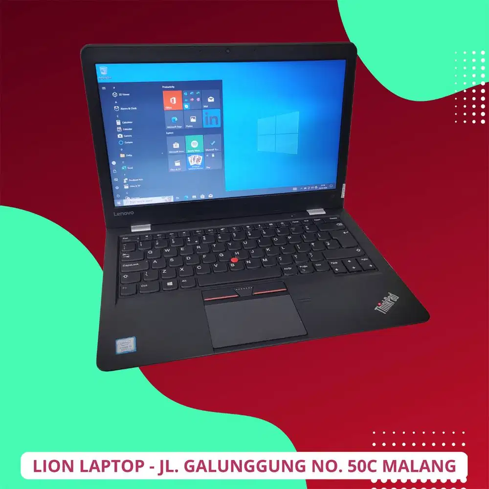 Core i5 gen 7 RAM 8GB SSD 256GB Murah Lenovo Thinkpad 13 [08|06]