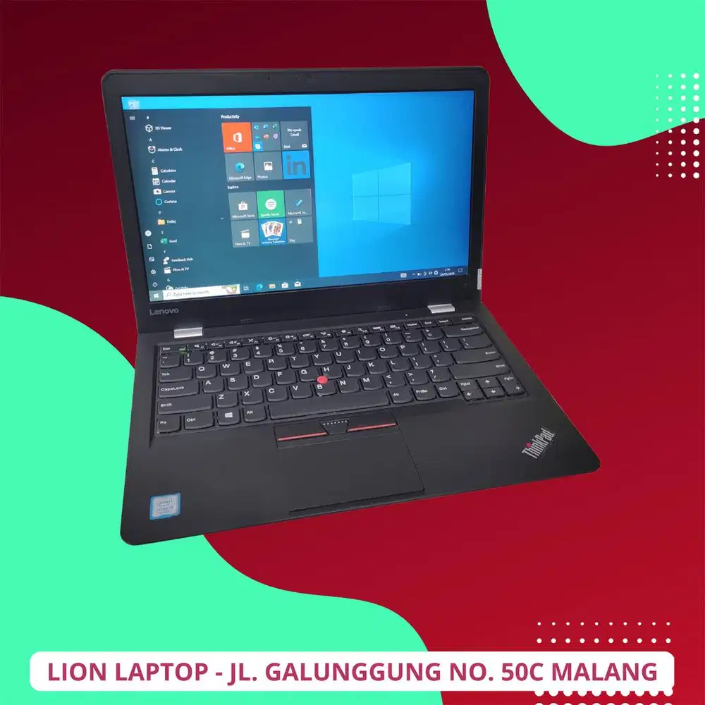 Core i3 Gen 7 Murah RAM 8GB SSD 256GB Lenovo Thinkpad 13 [08|06]