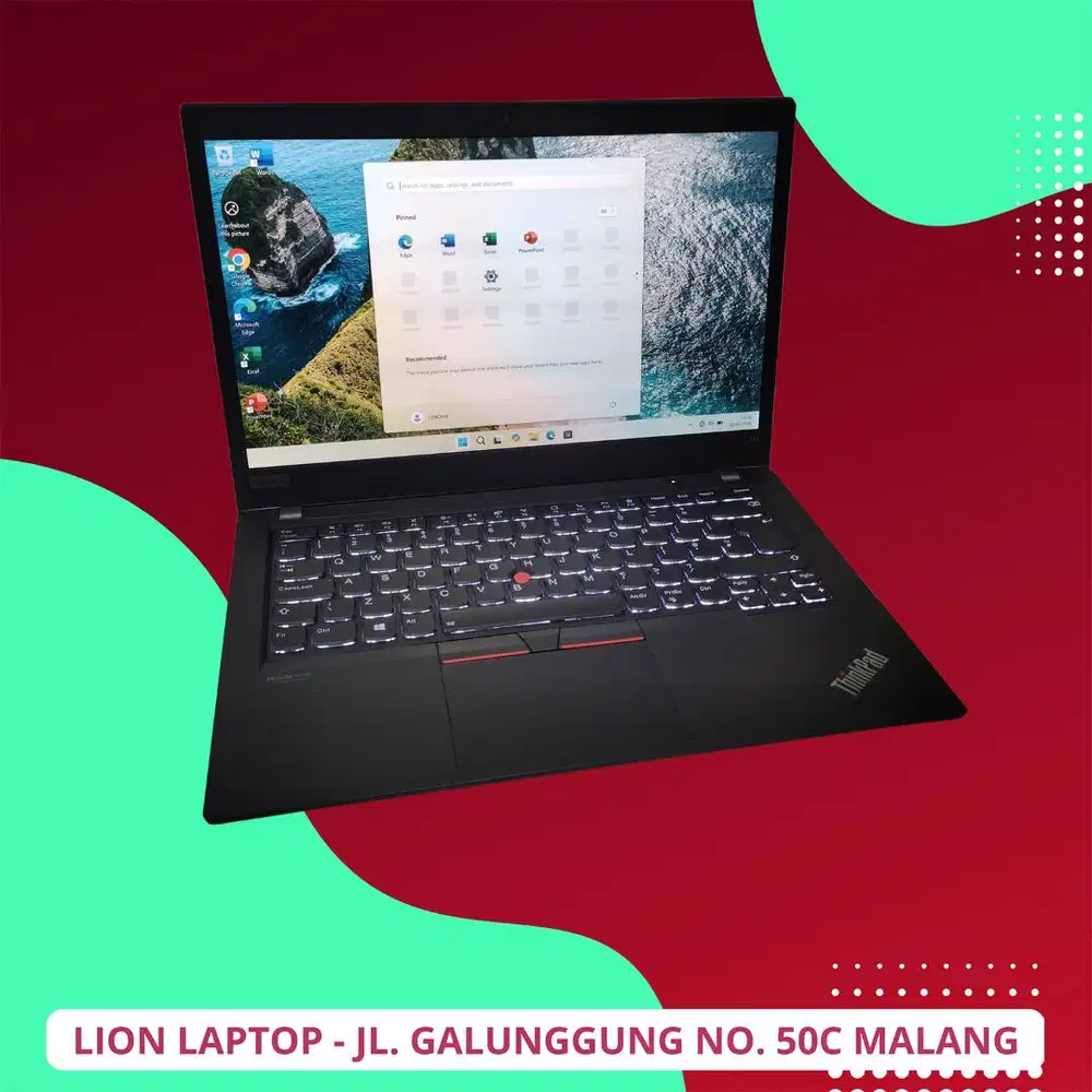 RAM 16GB i5 Gen 11 SSD 256GB Lenovo Thinkpad T14 gen 2i [08|06]