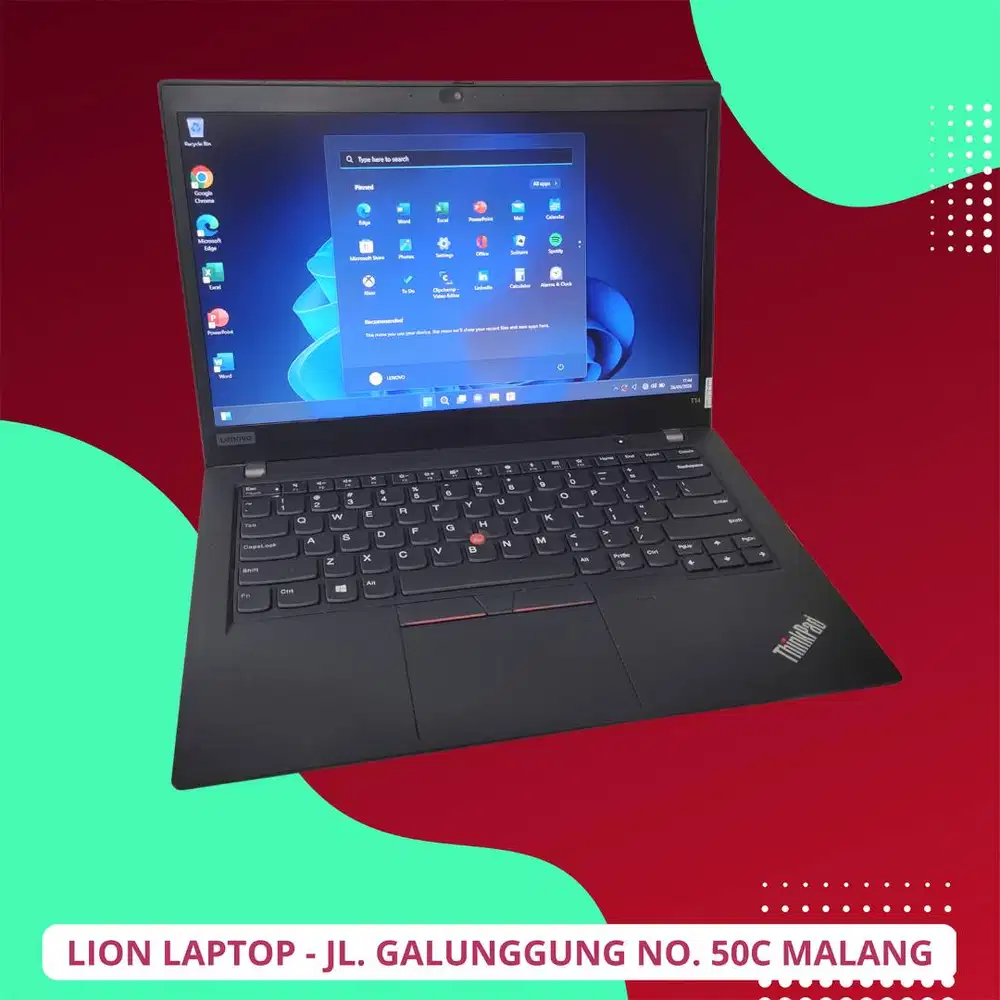 RAM 16GB i5 Gen 10 SSD 256GB Lenovo Thinkpad T14 gen 1 [08|06]