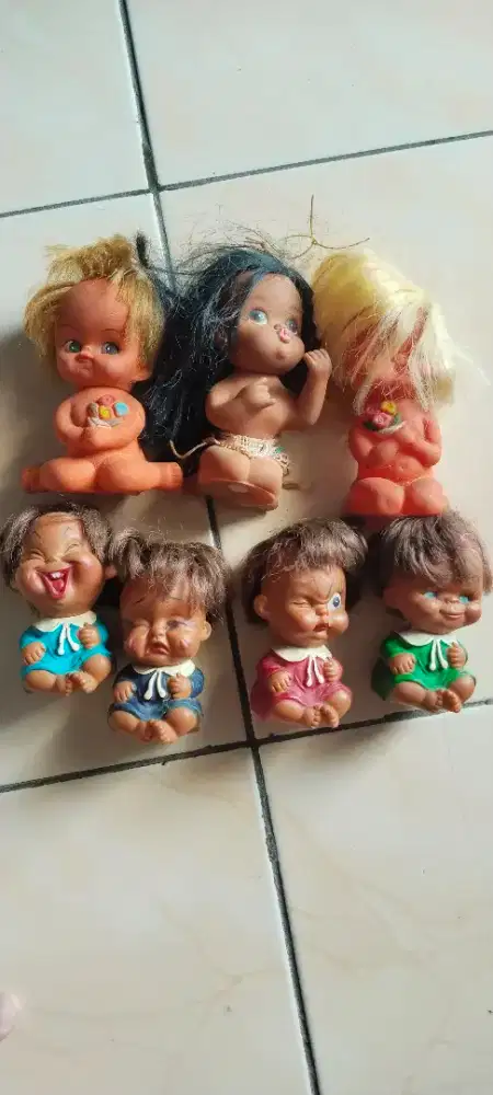 Boneka jadul lawas borongan