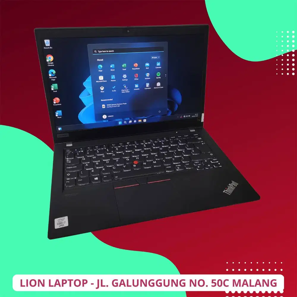 RAM 16GB i7 Gen 10 SSD 256GB Lenovo Thinkpad T14 gen 1 [08|06]