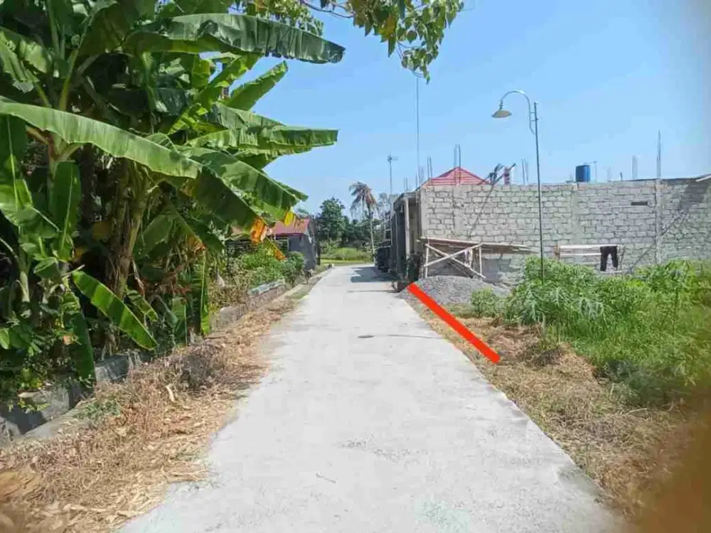 JUAL LAHAN KECIL WEDOMARTANI NGEMPLAK