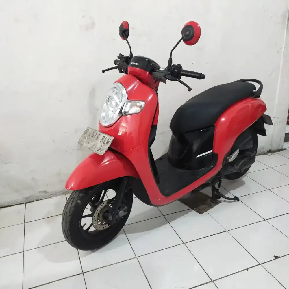 Honda Scoopy Donat 2017 Lengkap Bagus Mesin Aluss
