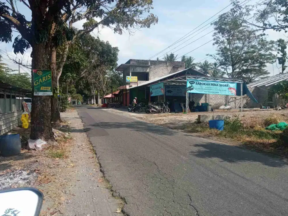 Jual lahan kecil tepi jl raya babadan kemasan ngemplak