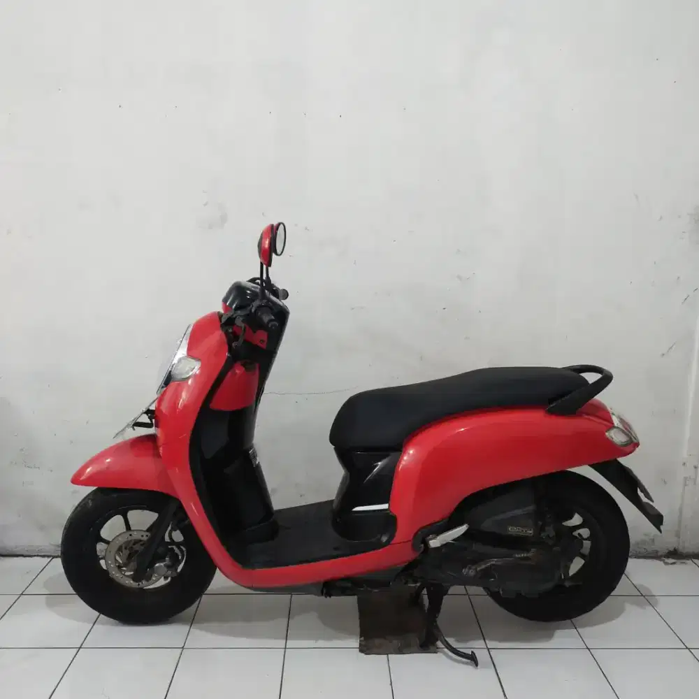 Honda Scoopy Donat 2017 Mesin Aluss Lengkap Bagus