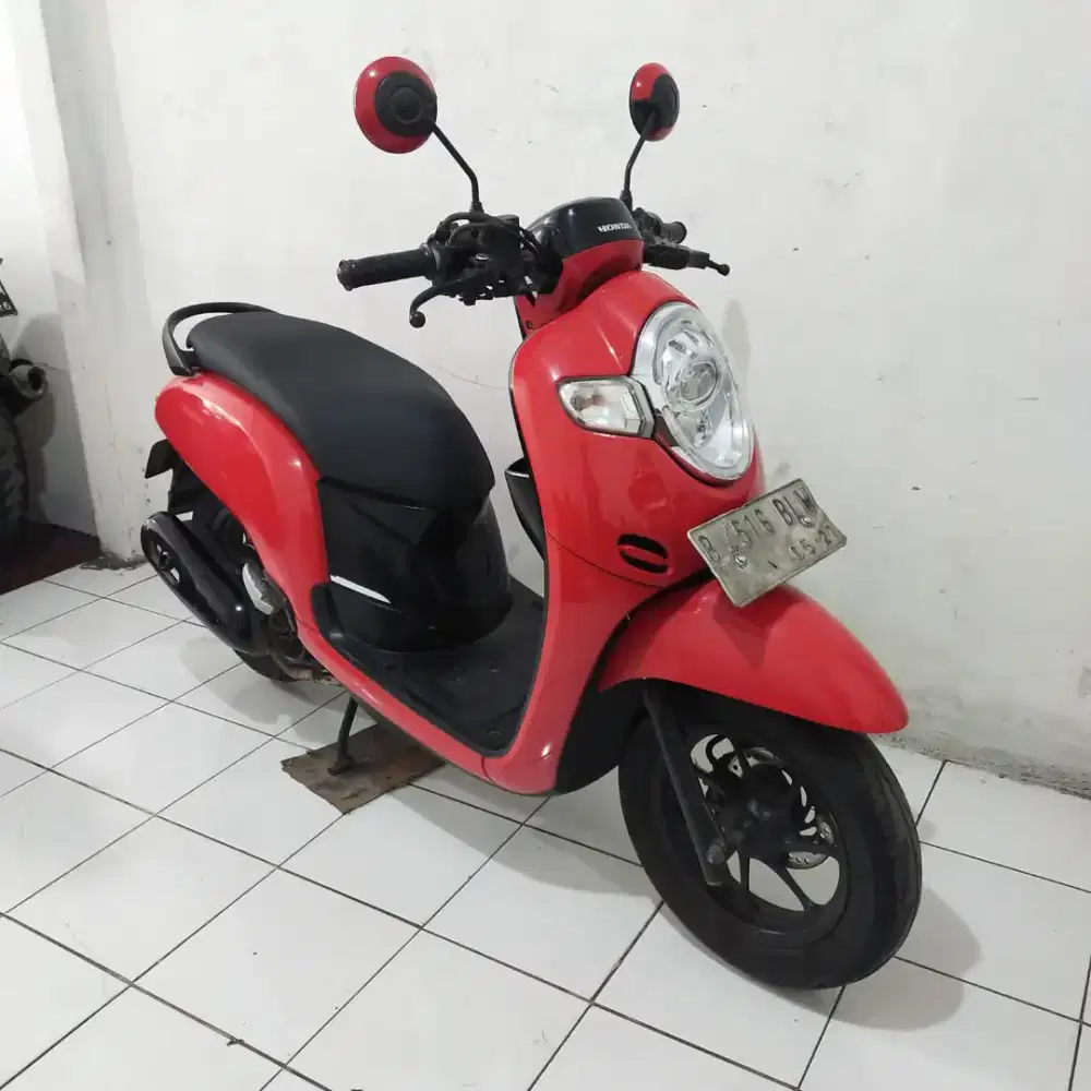 Honda Scoopy Donat 2017 Mesin Cakep Bagus Lengkap