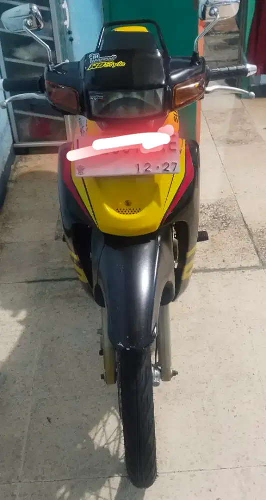 Jual satria 2002 doublediskbrake. Lengkap hidup