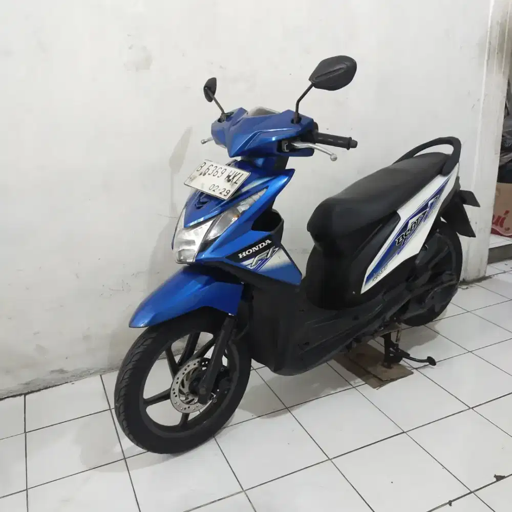 Honda Beat Fi 2014 Lengkap Bagus Mesin Aluss