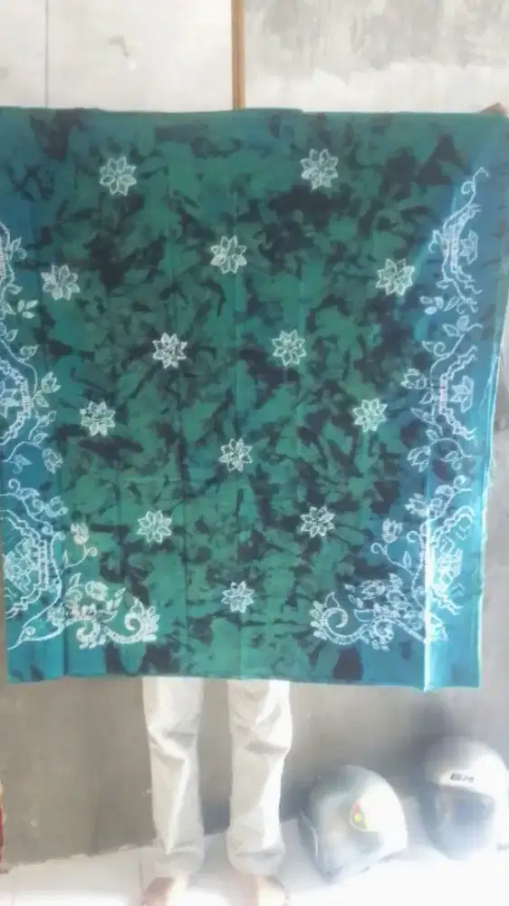 Kain sasirangan motif sendiri