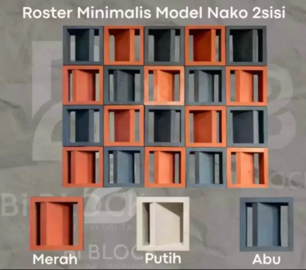Roster rafdan.berbagai motif