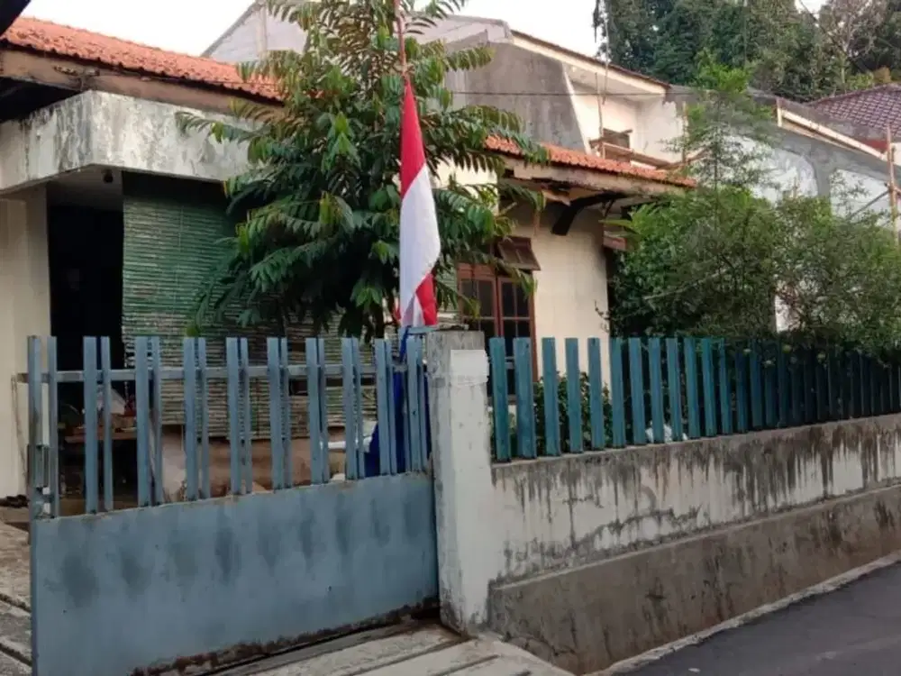 Jual Rugi..Rumah Lama Hitung Tanah Dkt Jl. Ciputat Raya, Pondok Pinang, Jaksel