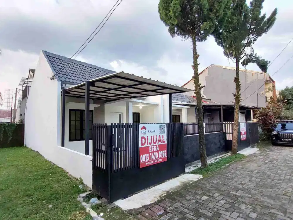 rumah sejuk hook bogor raya minimalis modern 500 jutaan akses tol sumarecon