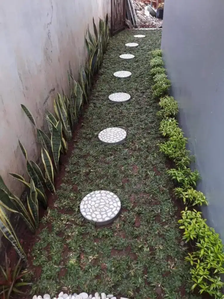Taman Moss Wall Vertical Lumut Dan Daun Sintetis