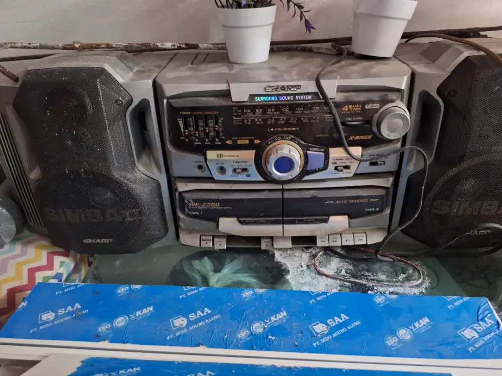 Sharp radio dan music player