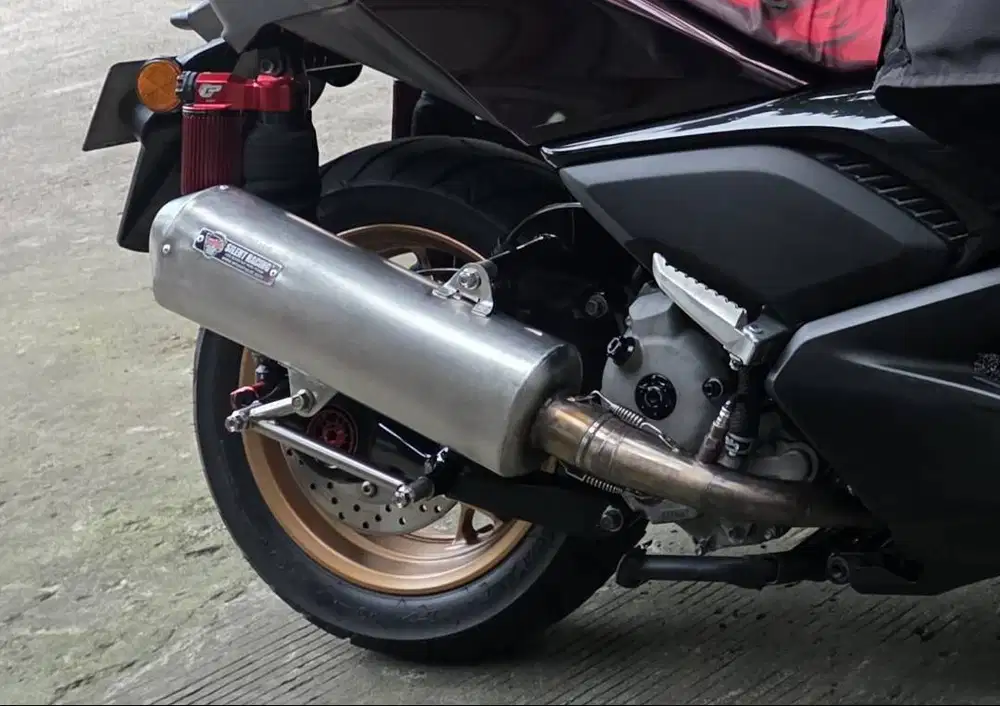Knalpot WRX SR v5 XMax 250 cc (ORIGINAL) - SECOND