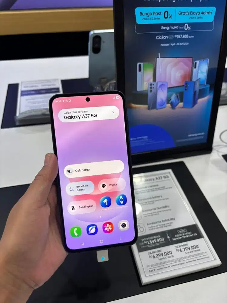 JUAL SAMSUNG GALAXY A37 5G FREE BUDS CORE CICILAN 0%