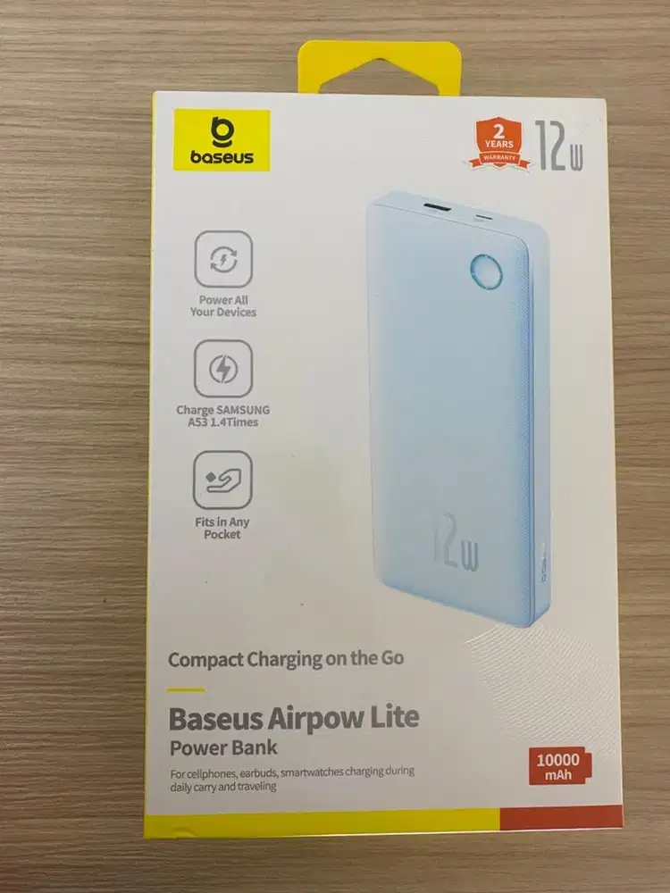 powerbank baseus airpow lite