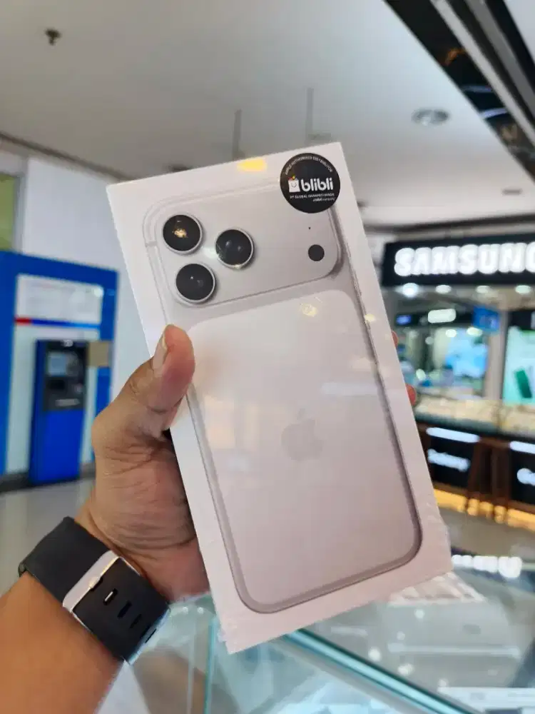 IPhone 17 Promax 256B New Garansi GDN Blibli free Garansi Kerusakan