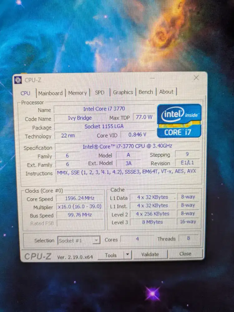 Jual processor Intel i7 3770 (tray)
