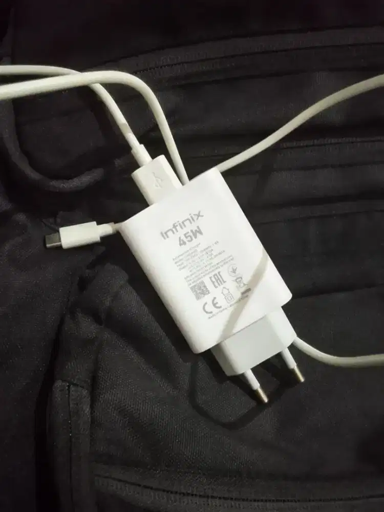 Charger ori infinix 45W copotan