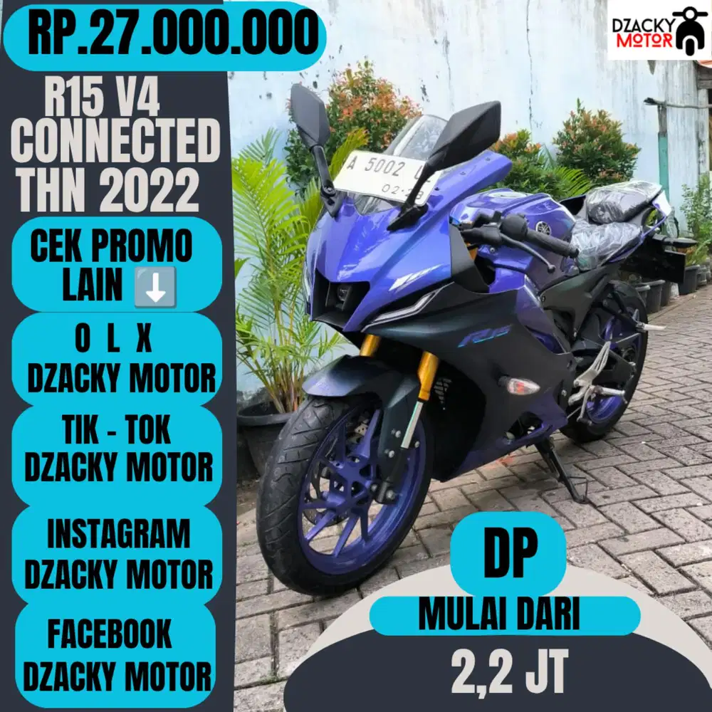 R15 V4 CONNECTED THN 2022 SECOND LIKE NEW