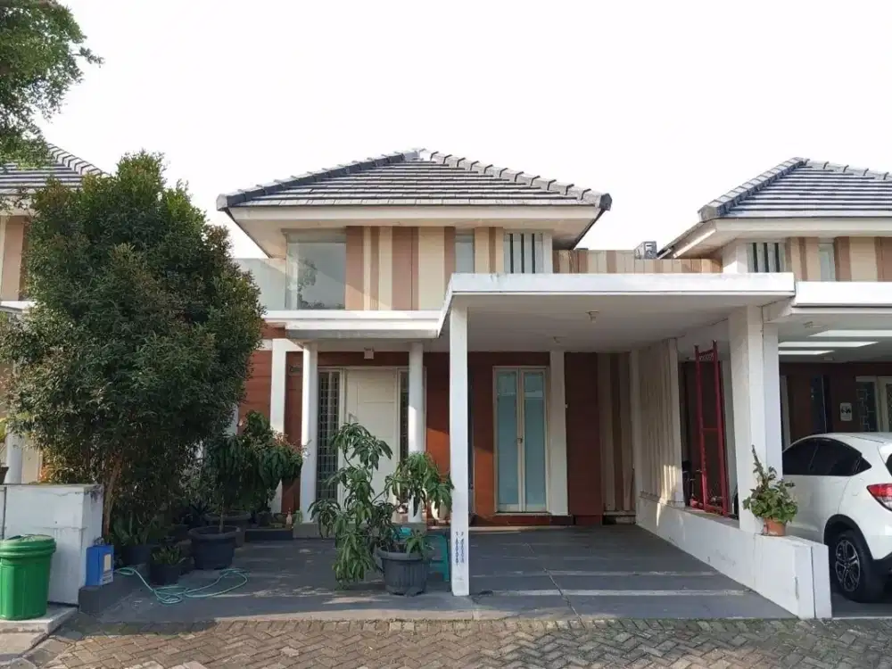 DIJUAL Rumah Minimalis ada Laundry Area dan Tempat Jemur Siap Huni Keamanan 24 Jam Dg One Gate System Dekat Pusat Kota dan Kampus di Green Orchid