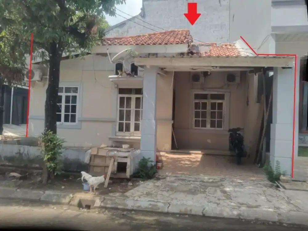 Dijual Rumah Makassar sekitar Jalan Metro Tanjung Bunga