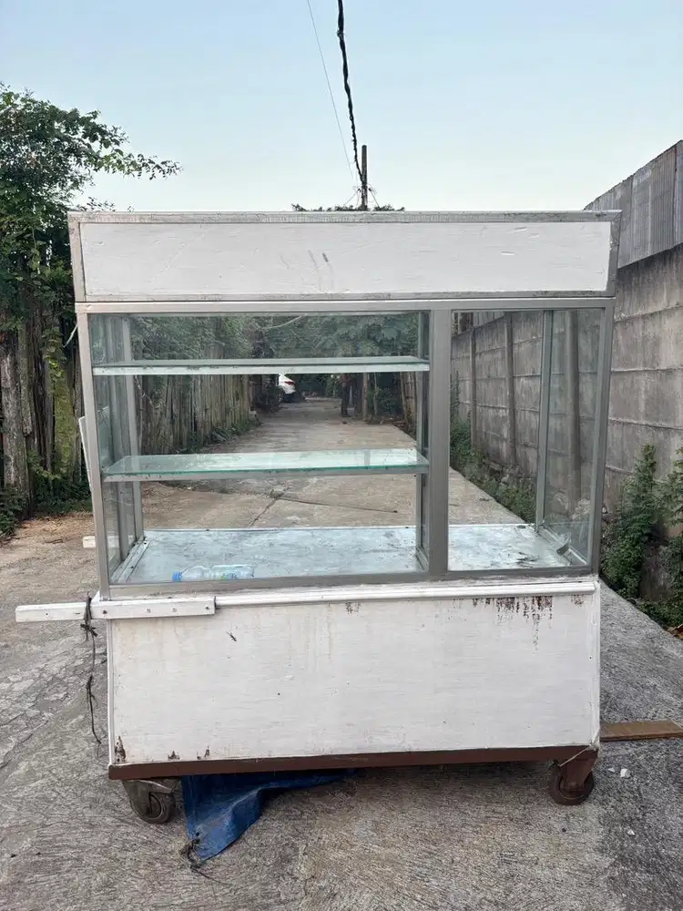 Jual Gerobak Etalase Second
