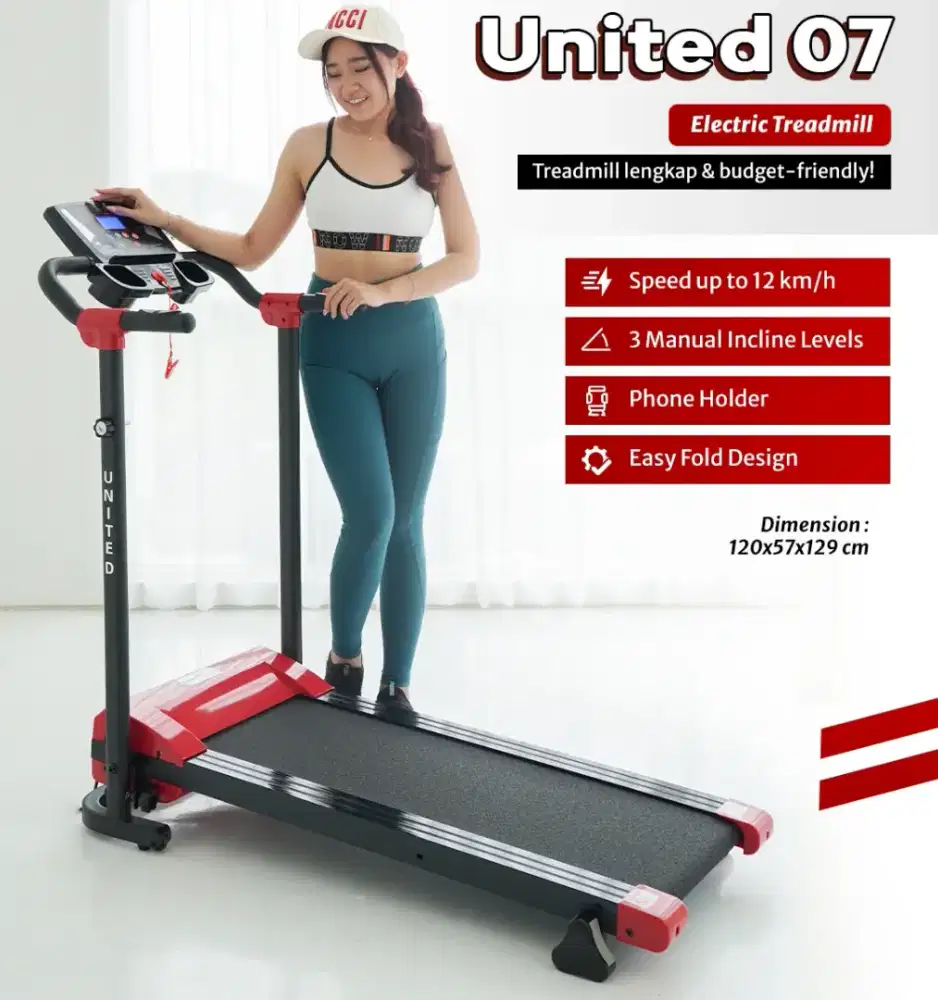 Treadmill elektrik 1 fungsi