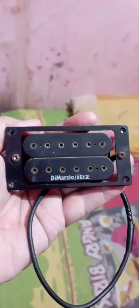 Pic Up Gitar, Posisi Bridge, Dimarzio/IBZ, minus kabel disambung