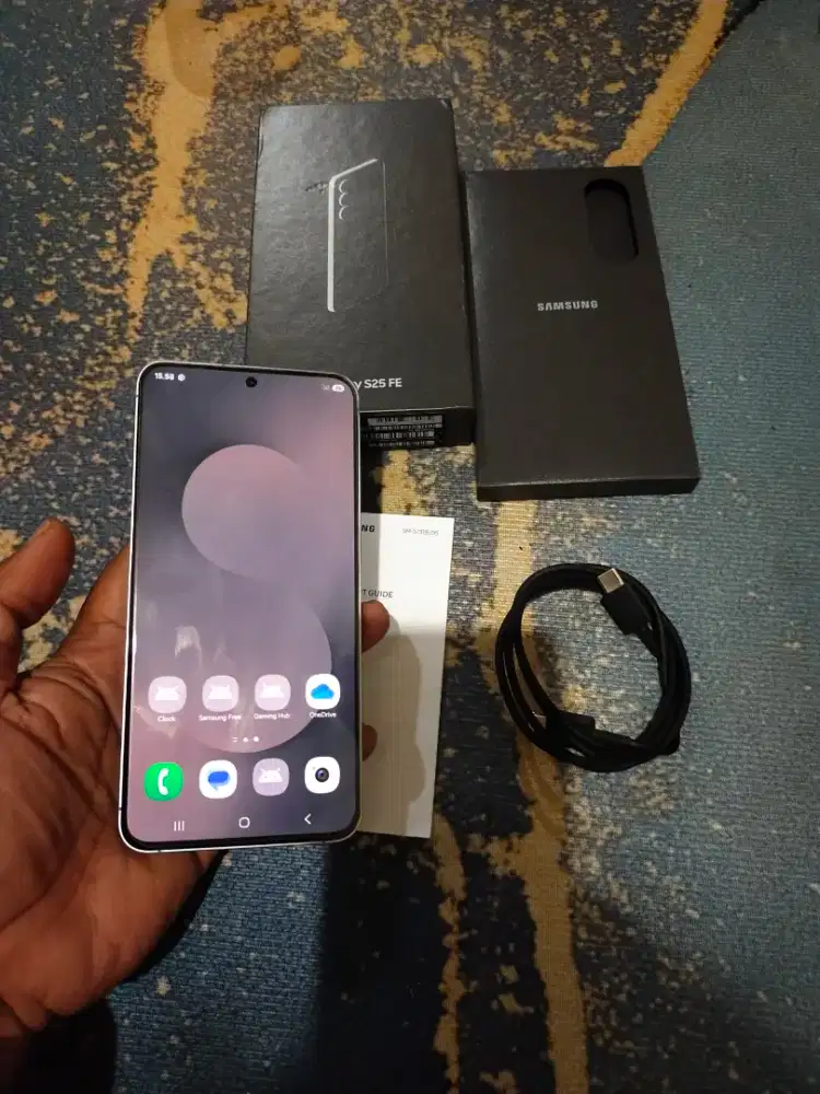 Samsung S25 FE 256gb sein Fullset ori bisa tt hp